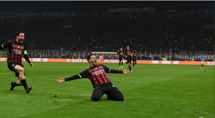 AC Milan Menatap Semifinal Liga Champions Usai Menaklukkan Napoli 1-0