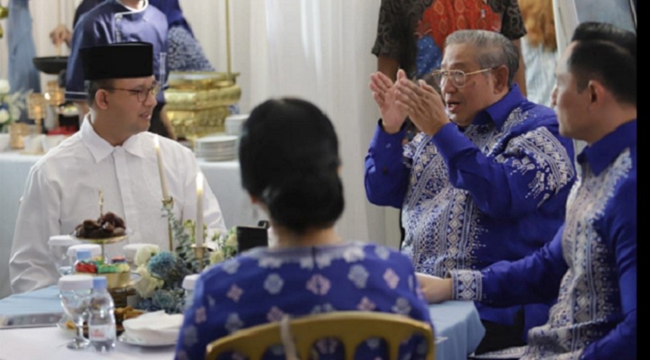 Silaturahmi Lebaran, Anies Baswedan Mendapat Wejangan dari SBY