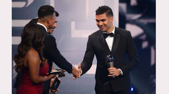    Casemiro Dapat Penghargaan The Best FIFA, Erik Ten Hag: Dia Pemain Penting