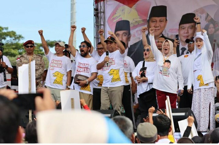 Prabowo Ucapkan Terimakasih Antusiasnya Warga Lampung Ikut Jalan Sehat dan Menangkan Gerindra