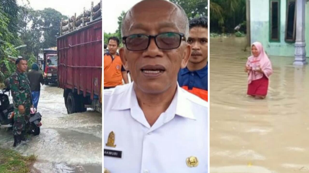 Banjir Lamteng, 6 Rumah Hanyut, 40 Rumah dan Ratusan Ha Sawah Rusak