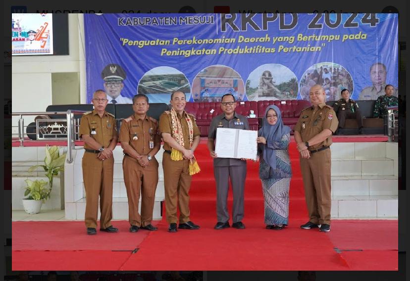 Pemkab Mesuji Gelar Musrenbang Kabupaten RKPD tahun 2024