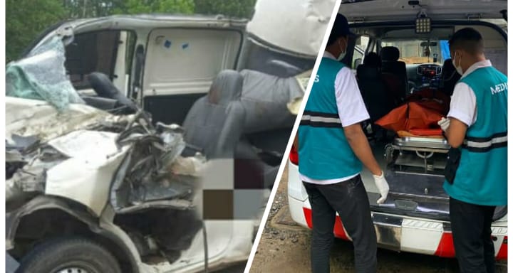 Tewas, Anggota Samapta Polda Lampung Kecelakaan di Tol Mesuji