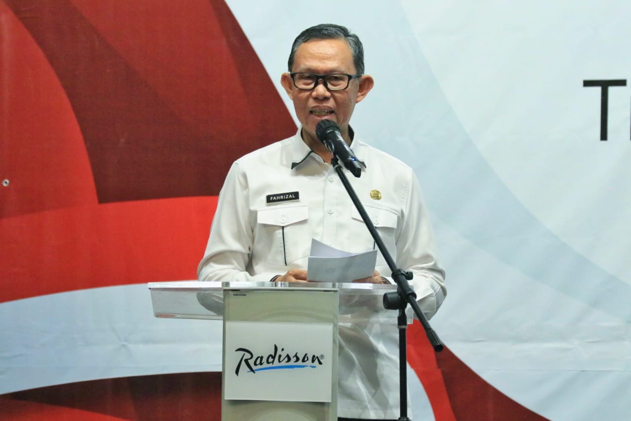 Sekdaprov  Lampung Menghadiri Rakor  Pemberantasan Korupsi Diseminasi Pedoman MCP