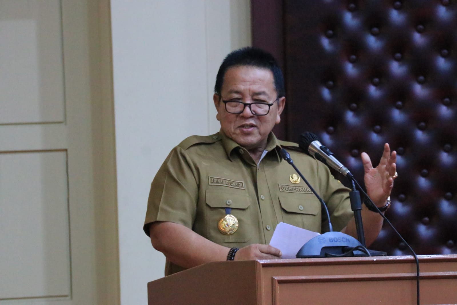 Gubernur Arinal Buka Kuliah Umum dan Seminar Nasional Pencegahan Gratifikasi
