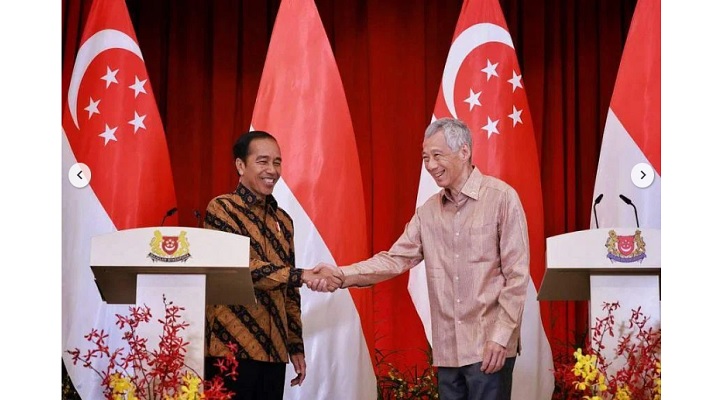 Kepada Media Negeri Tetangga, Jokowi Harapkan Singapura Investasi Pendidikan dan Kesehatan di IKN