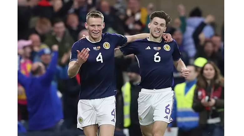 Mengejutkan, Skotlandia Hajar Spanyol 2-0 dengan Gol Diborong McTominay