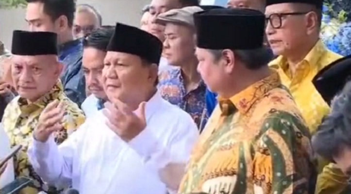 Prabowo Sebut Silaturahmi dengan Para Politisi Tak Selalu Bemakna Koalisi dan Capres-Cawapres