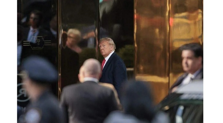 Trump Tiba di New York City Jelang Sidang Dakwaan di Pengadilan Manhattan Selasa Sore