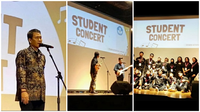 Meriahkan Hari Musik Nasional dan HUT ke-59 Lampung, DKL Gelar Student Music Conser