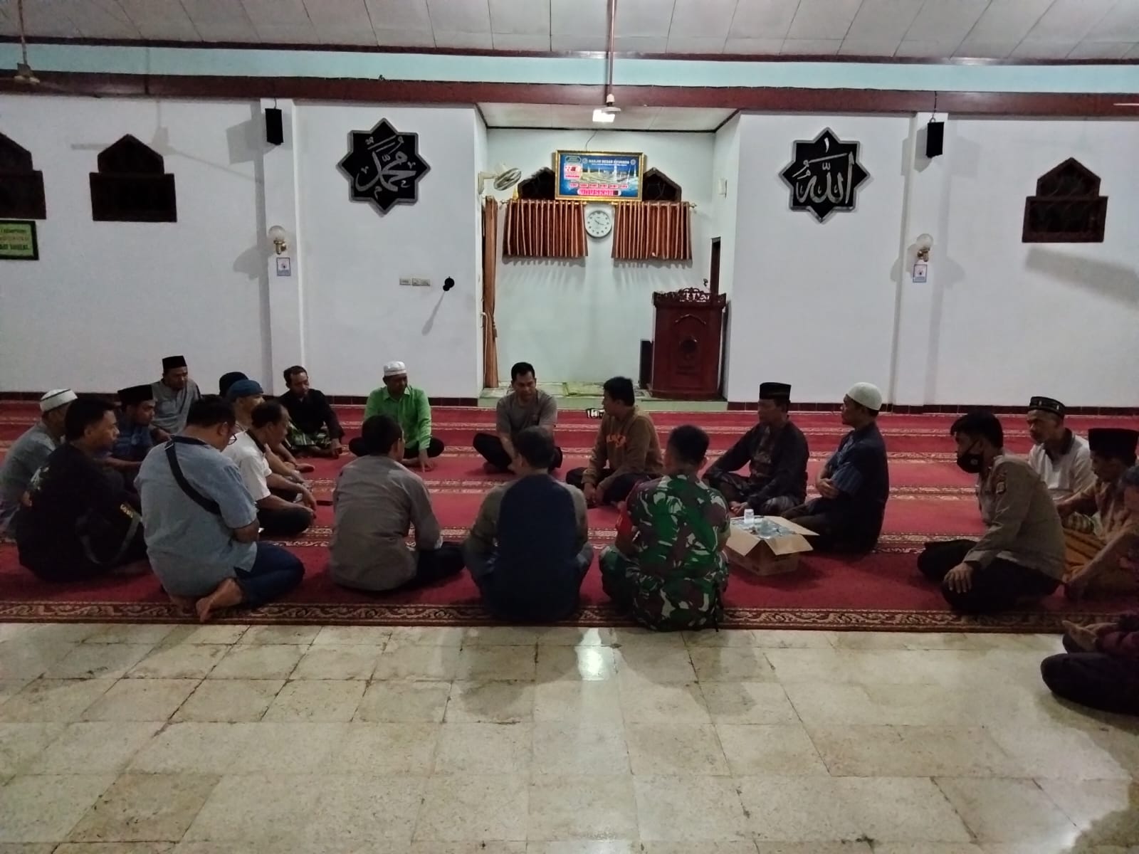 Polisi Buru Penulis Kata-Kata Kotor atau Jorok di Masjid Syuhada