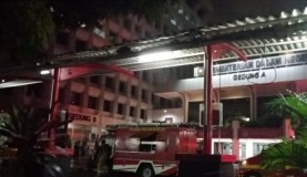 Gedung Kemendagri Kembali Terbakar di Blok B, Lantai 6, Jakarta Pusat