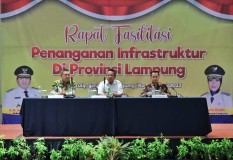 Gubernur Arinal Rakor Penanganan Jalan/Jembatan di Provinsi Lampung