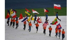 Di SEA Games, Bendera Indonesia Dikibarkan Terbalik Jadi Putih Merah, Kamboja Minta Maaf