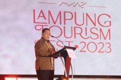 Gubernur Arinal Semangati 45 Finalis Puteri Indonesia 2023 pada Lampung Tourism Fest 2023