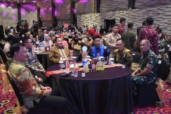 Kasilog Kasrem 043/Gatam Hadiri Awarding Night HIPMI Lampung Tourism Festival