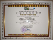 Pemkab Mesuji Raih Penghargaan Konvergensi Percepatan Penurunan Stunting Se Propinsi Lampung