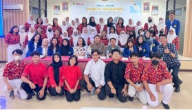 Mahasiswa Ilkom USM Beri Pelatihan Public Speaking di SMKN 6 Semarang