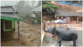Banjir Jebol Tanggul Kawasan Wisata, Perumahan, dan Jalan di Gisting