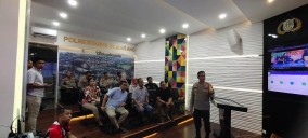Audiensi Pengurus KONI Kota Semarang ke Kapolrestabes, Arnaz Minta Doa Restu untuk Tim Porprov
