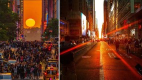 Fenomena Manhattanhenge, Peristiwa unik Tak Pernah Sepi untuk Selfie dan Fotografi