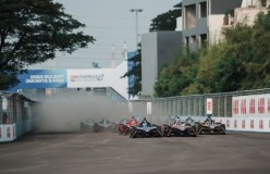 Keluhkan Debu di Trek Formula E Jakarta 2023, Pembalap : Lebih Dari Yang Saya Kira