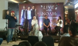 Konser Live With Noah Istimewa di Lampung, Semua Penonton Disapa Ariel