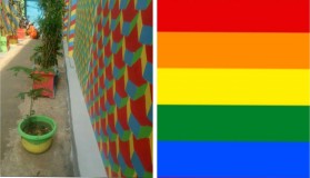 Gang Kumuh Dicat Baru Malah Bikin Orang Heran, Kok Warnanya Hampir Mirip Simbol LGBT?