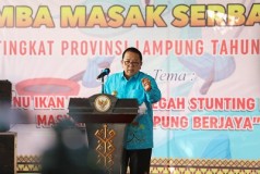 Gubernur Lampung Arinal Ajak Masyarakat Konsumsi Ikan Guna Mencegah Stunting