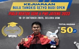 Kejuaraan Bulu Tangkis Setyo Budi Open I Digelar 16 Oktober 2023, Berhadiah Total Rp 50 Juta