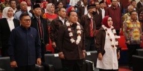Gubernur Arinal Hadiri Pelantikan dan Pengukuhan Pengurus Pusat IKA FH Unila Masa Bakti 2023-2028