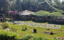 Sumowono Bamboo Garden, Memandang View Terindah Gunung Ungaran dari Kebun Bambu