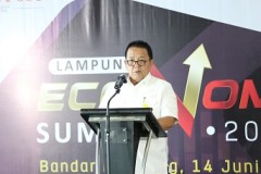 Gubernur Arinal Menjadi Keynote Speaker Pada Acara Lampung Economic Summit 2023