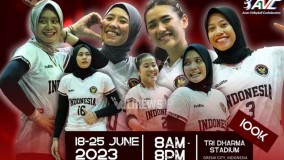 Inilah Jadwal AVC Challenge Cup For Women 2023 di Gresik, Indonesia Bidik Empat Besar