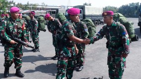 Jalankan Tugas Negara, Projurit Yonif 3 Marinir Berangkat ke Pulau Terluar Indonesia demi NKRI