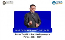  Ungkap Keberhasilan Tracer Study, Prof Suharnomo Terpilih Jadi Rektor Undip Periode 2024-2029