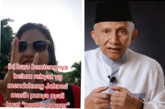 Hina Tokoh Reformasi Amien Rais Sengkuni Tua Bangka, Cewek Kader Partai Banteng ini Nantang People Power Jihad fi Sabilillah 20 Oktober