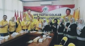 Bacaleg Provinsi 42 Persen, Golkar Tempatkan Kader Perempuan Posisi Utama