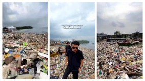 Bandarlampung Viral, Gerebek Kota Cantik Berpantai Lautan Sampah