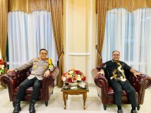Kapolda dan Puspolkam Diskusi Profesionalitas Polri dan Kemajuan Lampung