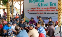  Berguru Pengembangan Desa Wisata kepada Ganjar, Wali Kota Pariaman Boyong Camat dan Kades ke Jateng