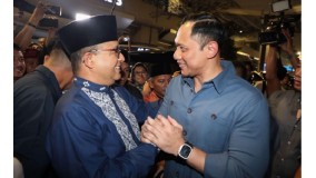 Survei Denny JA, Elektabilitas Anies-AHY Masih Harus Kerja Keras