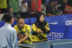 Taklukan Tim Jabar, Tim Tenis Meja Lampung Pada PORNAS KORPRI XVI Pastikan Melaju Ke Babak Semi Final