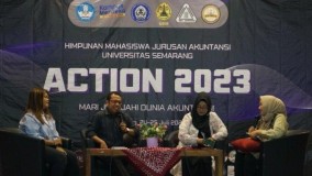 Sarana Refleksi dan Mencipta Ide-ide Baru, HMJA USM Gelar Talkshow Action 2023