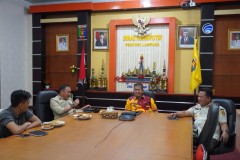 Pemprov Lampung Ikuti Rapat Pelaksanaan Pembagian Bendera Merah Putih Peringati HUT RI ke-78