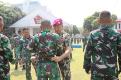 Petarung Prajurit Korps Marinir Soft Launching Beladiri Chadrick