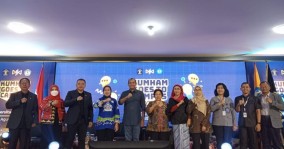Mingrum Gumay Beri Pesan di Acara KUMHAM Goes to Campus 2023