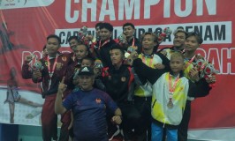 Atlet Kota Semarang Tampil Garang Sebelum Pembukaan Porprov, Borong 11 Emas
