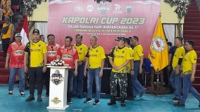 Turnamen Bola Voli Kapolri Cup 2023 Zona IV Resmi Dibuka Kapolda Jateng