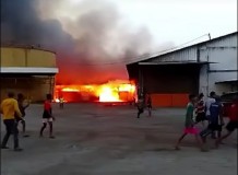 Pabrik Sawit Milik Tomo Terbakar di Metro, 3 Jam Memadamkannya
